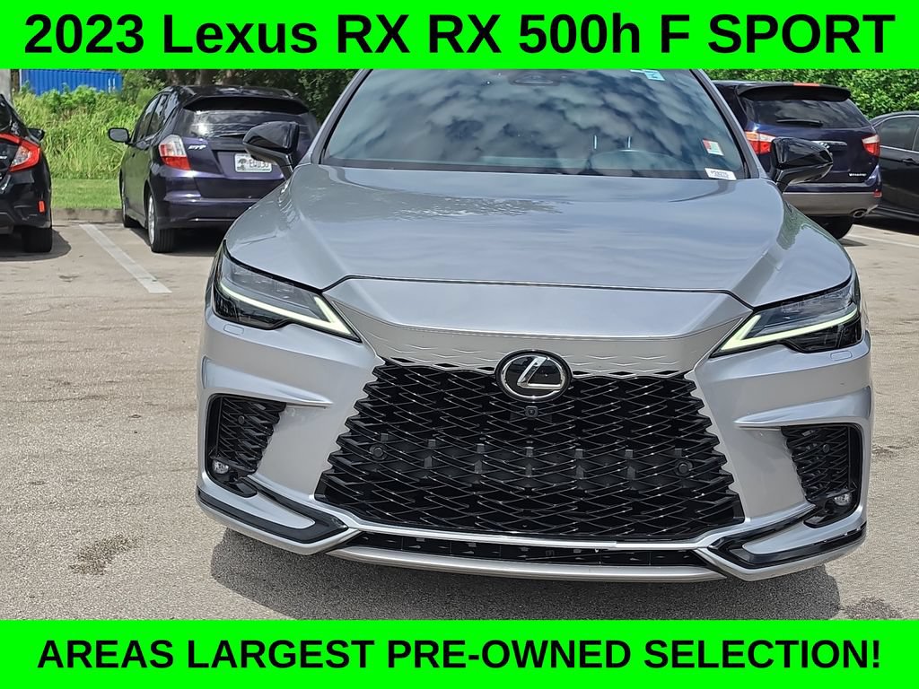 Used 2023 Lexus RX 500h F Sport w/ Accessory Package (2T) AWD/4WD image 2