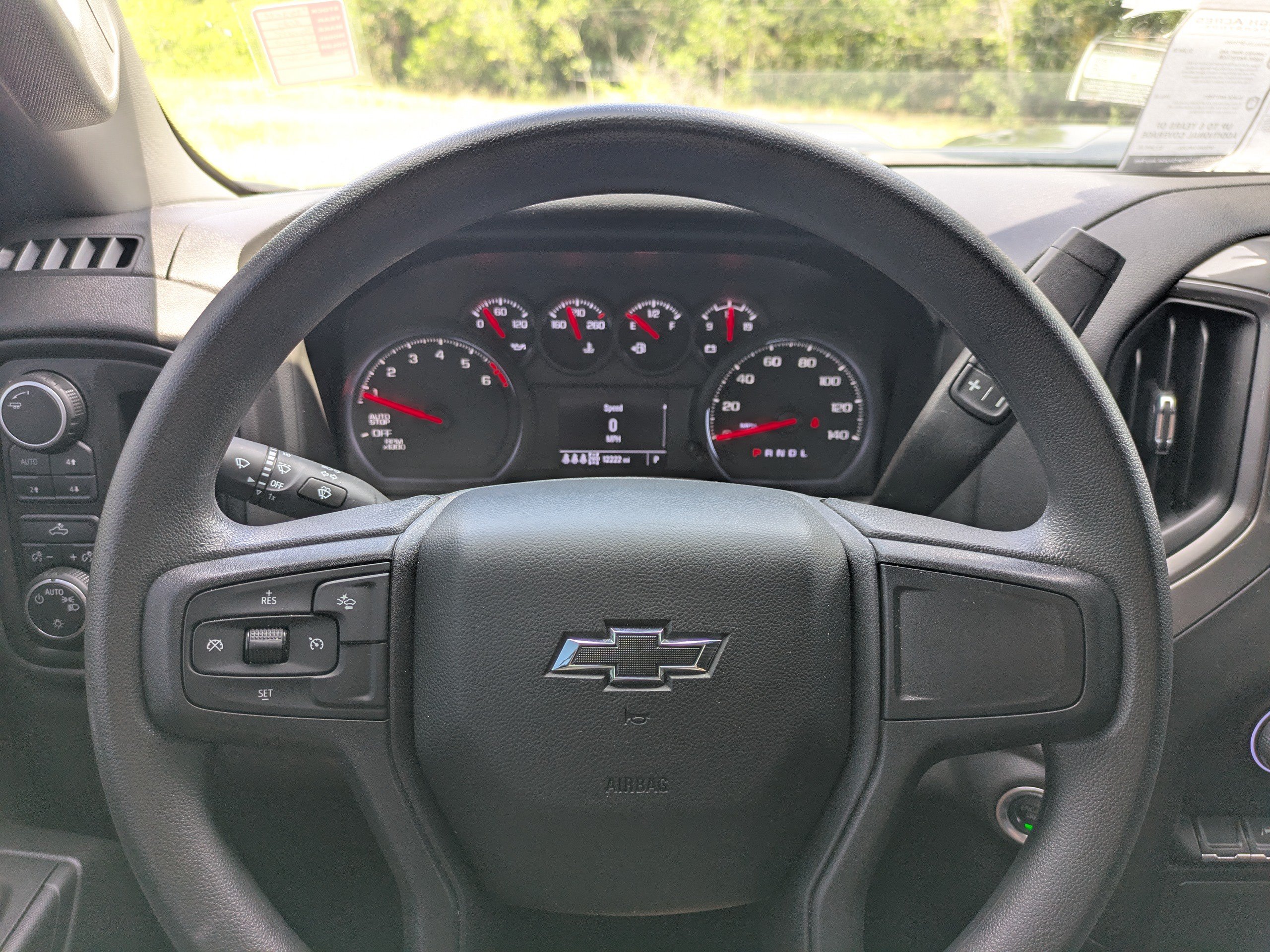 Used 2025 Chevrolet Silverado 1500 Custom Trail Boss w/ Turbomax Blackout Package AWD/4WD image 23
