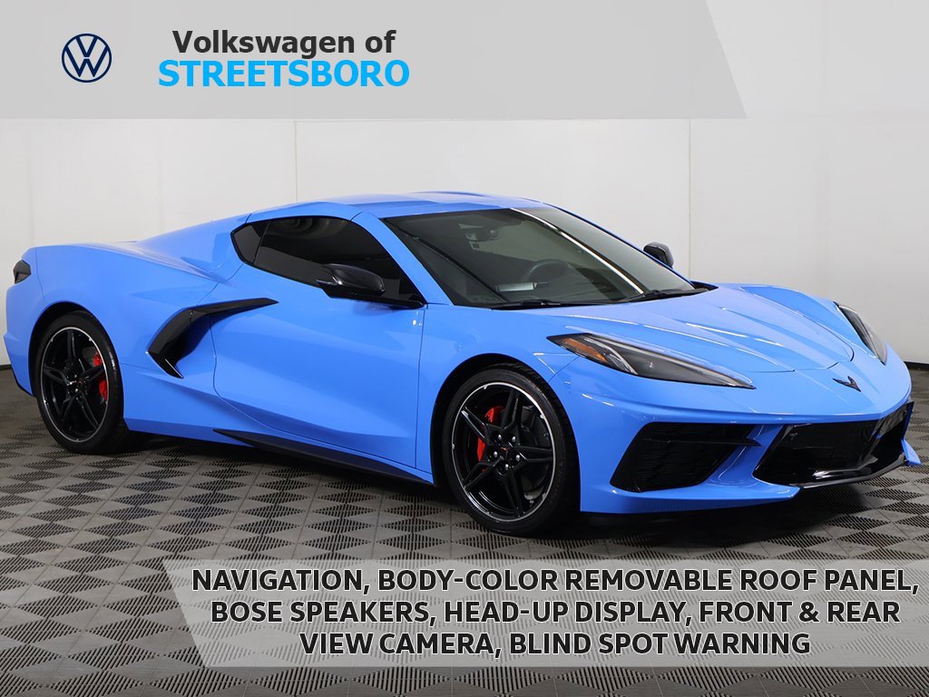 Used 2021 Chevrolet Corvette Stingray Preferred Cpe w/ Battery Protection Package image 1