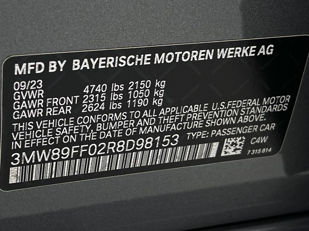 Certified 2024 BMW 330i xDrive 330i xDrive w/ Premium Package image 23