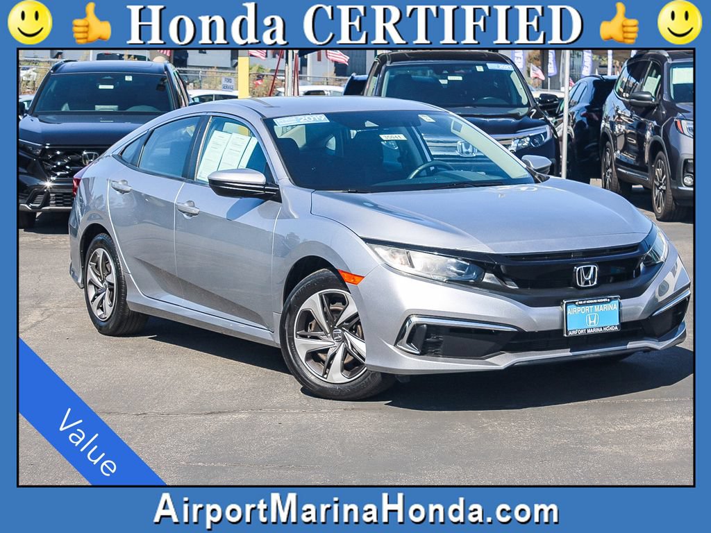 Certified 2019 Honda Civic LX image 1