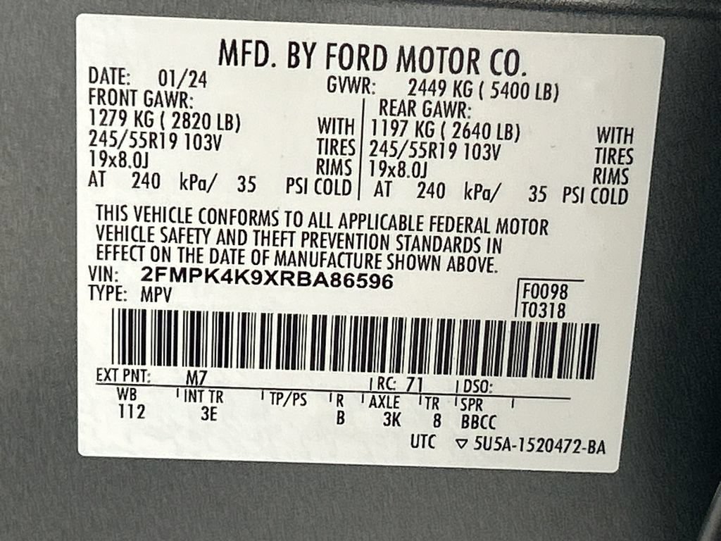 Used 2024 Ford Edge Titanium AWD/4WD image 33