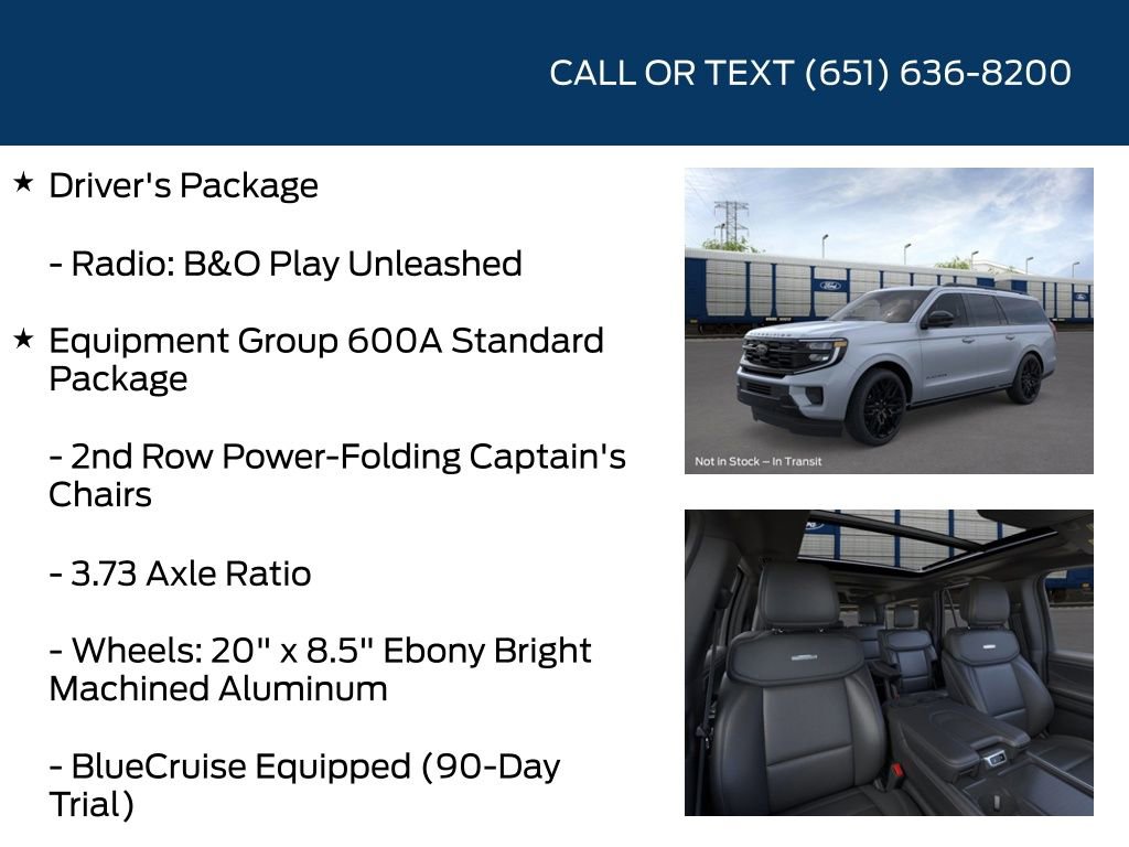 New 2026 Ford Expedition Max Platinum w/ Stealth Performance Package image 10