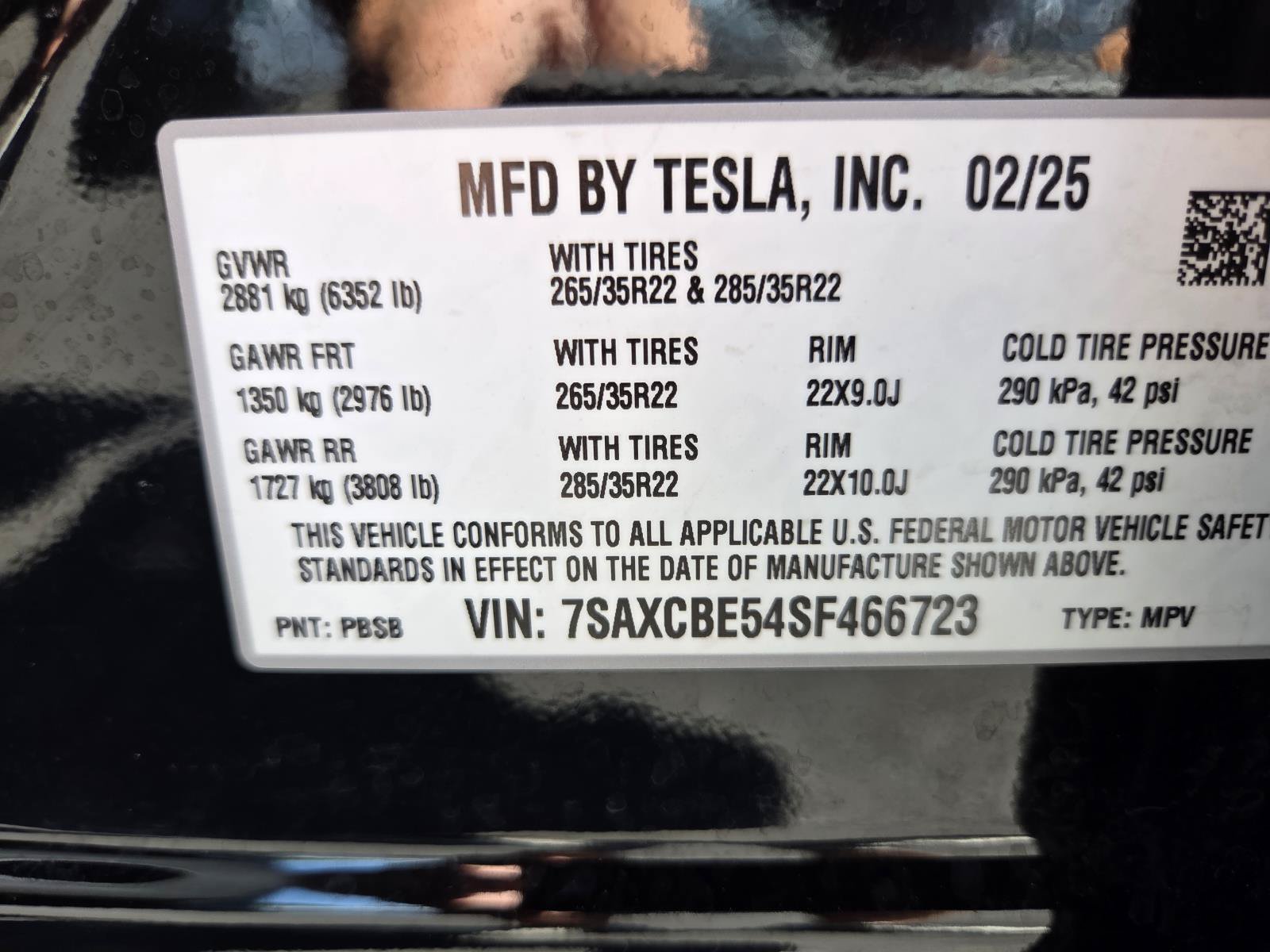 Used 2025 Tesla Model X AWD/4WD image 29