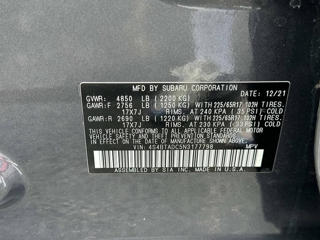 Used 2022 Subaru Outback Premium AWD/4WD image 32