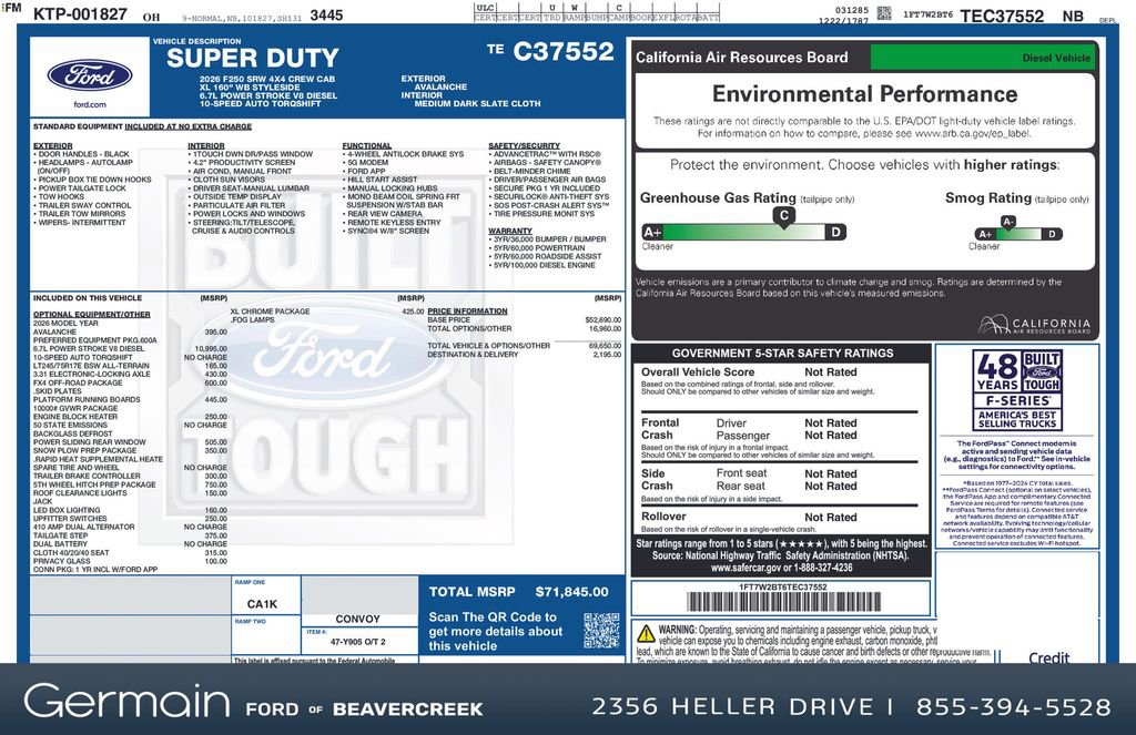 New 2026 Ford F250 XL image 28