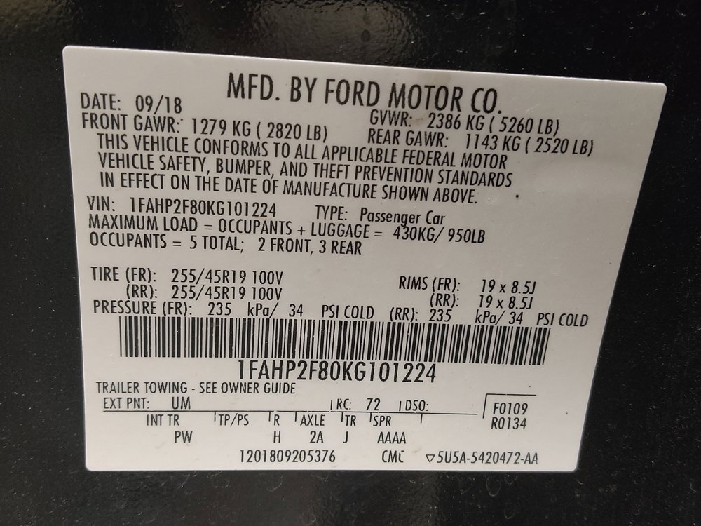Used 2019 Ford Taurus Limited FWD image 33