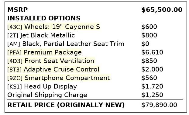 Used 2019 Porsche Cayenne AWD/4WD image 6