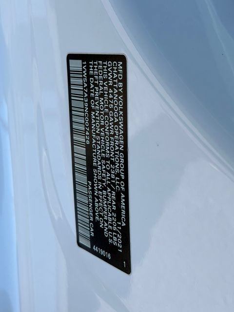 Used 2022 Volkswagen Passat 2.0T SE FWD image 29