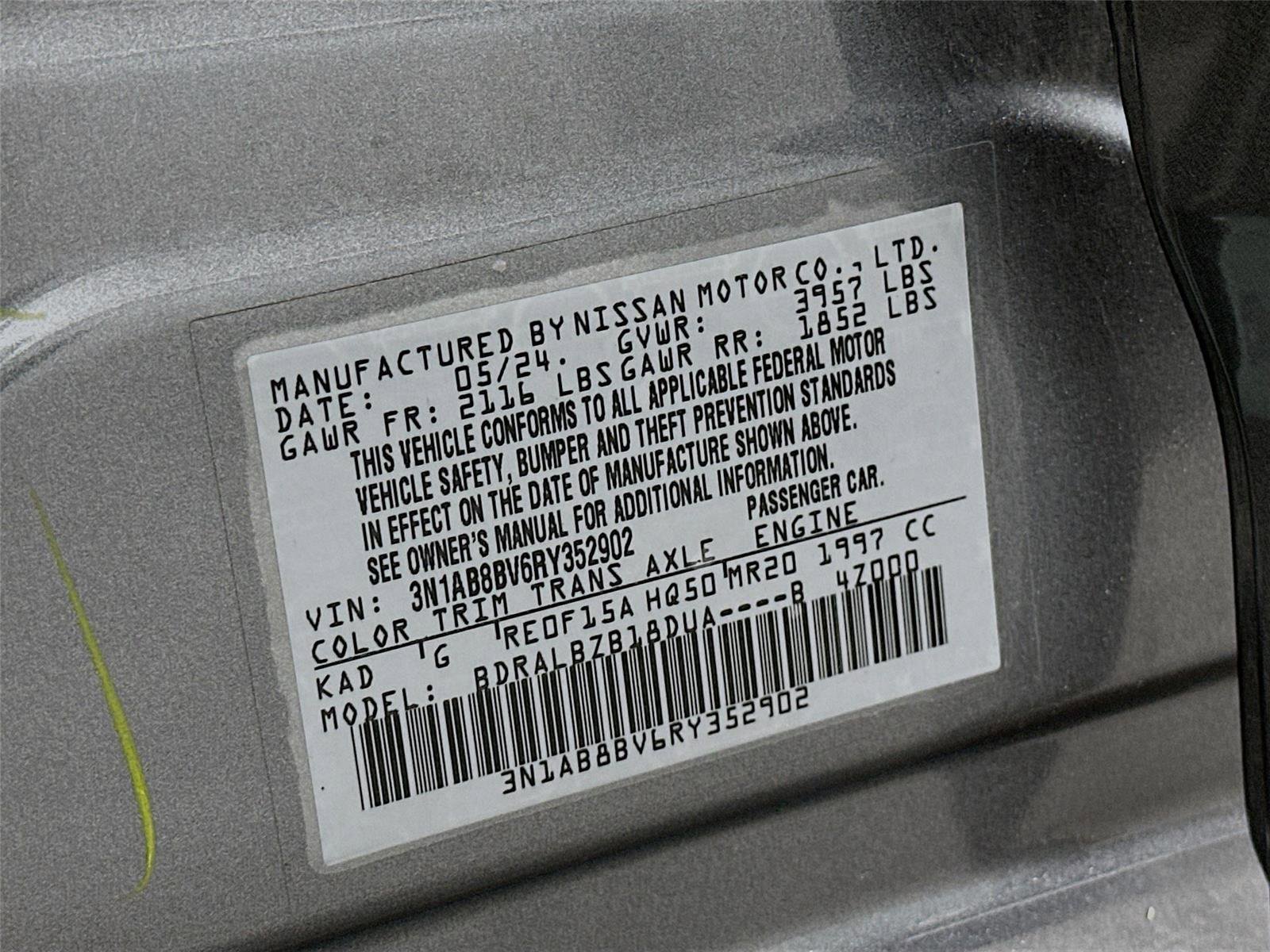 Used 2024 Nissan Sentra S image 29