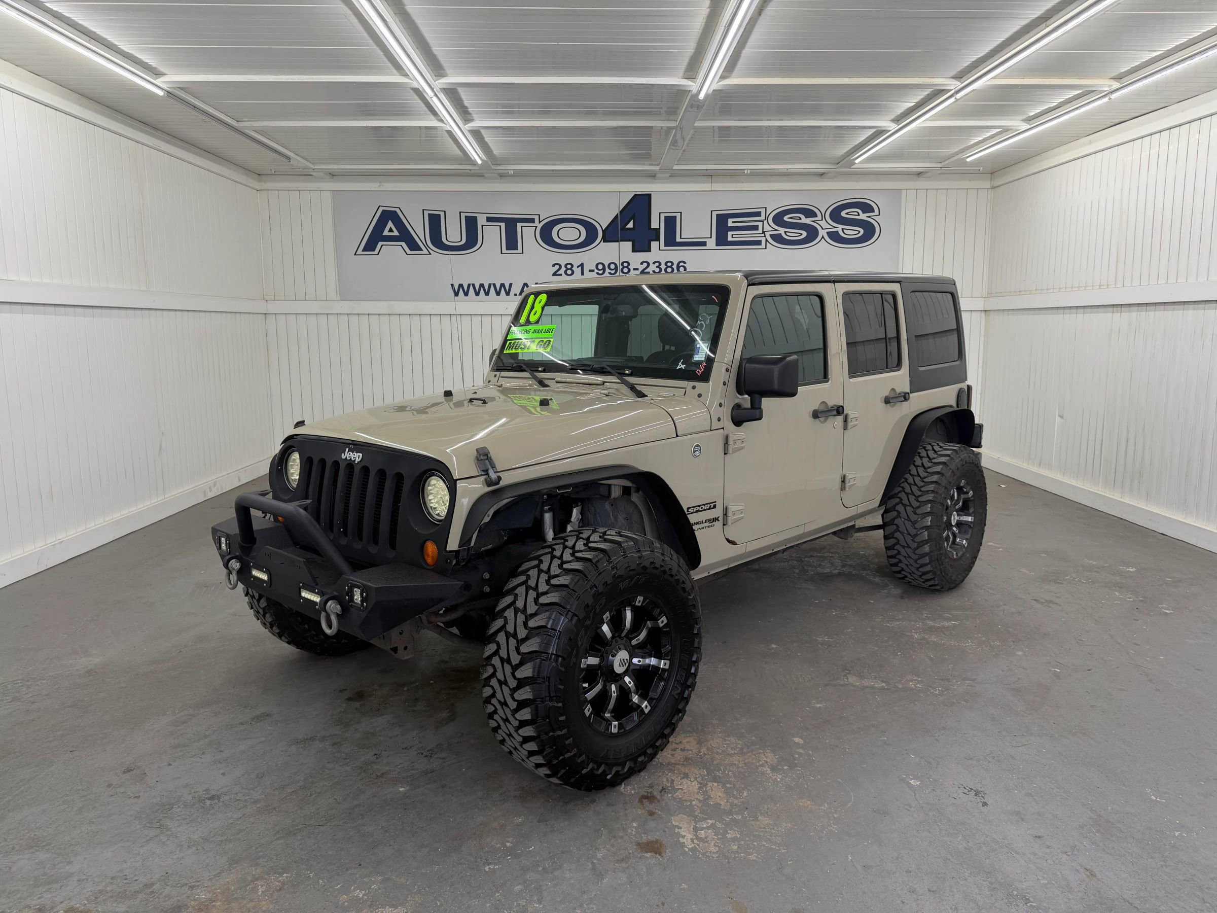 Used 2018 Jeep Wrangler Unlimited Sport S AWD/4WD image 1