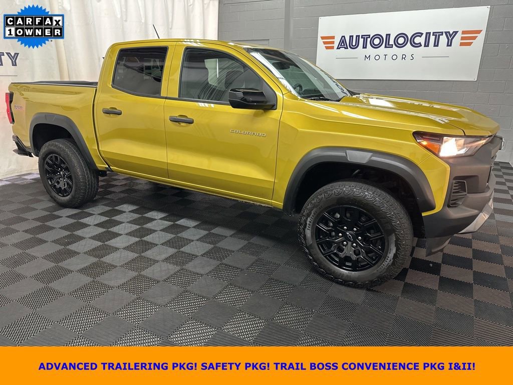 Used 2023 Chevrolet Colorado Trail Boss w/ Advanced Trailering Package AWD/4WD image 1