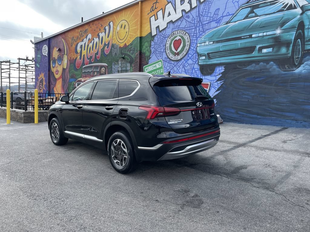 Used 2022 Hyundai Santa Fe Blue AWD/4WD image 3