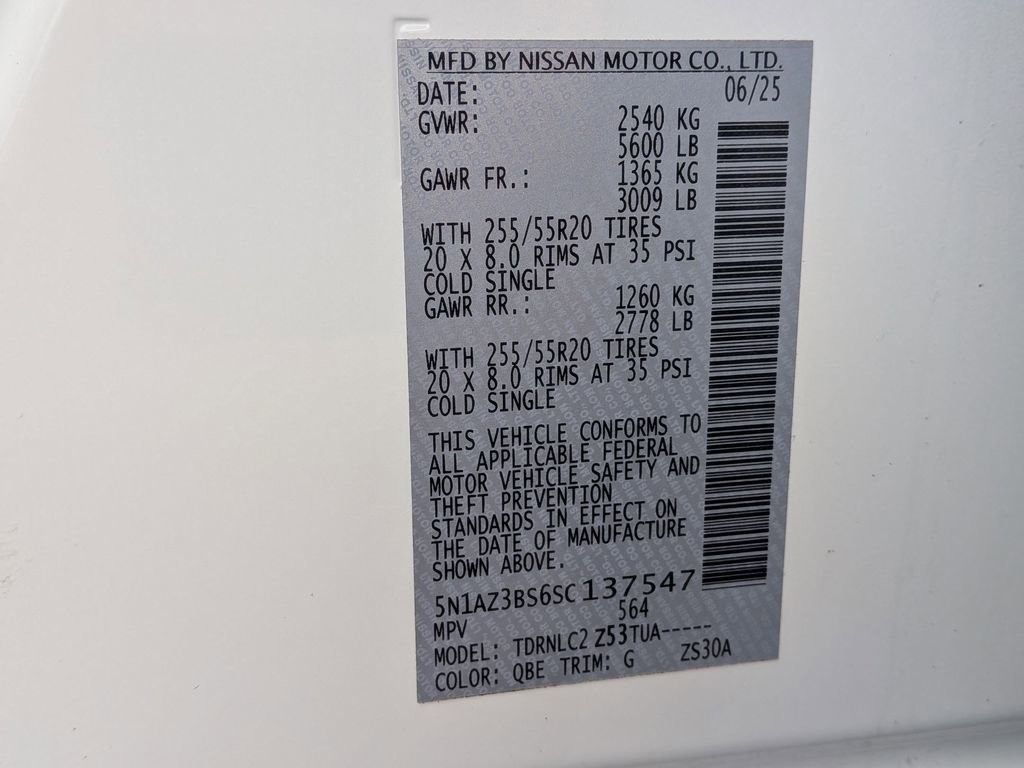 Used 2025 Nissan Murano SV image 23