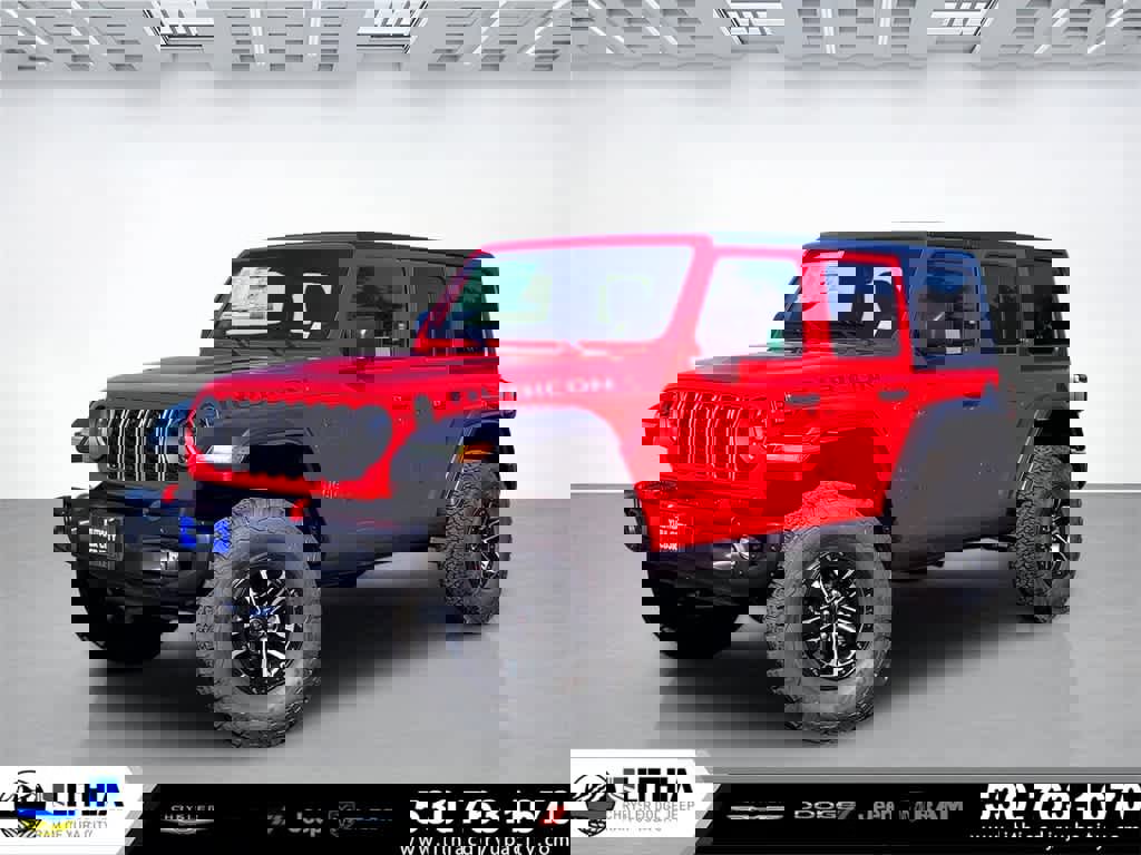 New 2025 Jeep Wrangler Unlimited Rubicon w/ XTREMEE 35" Tire Package