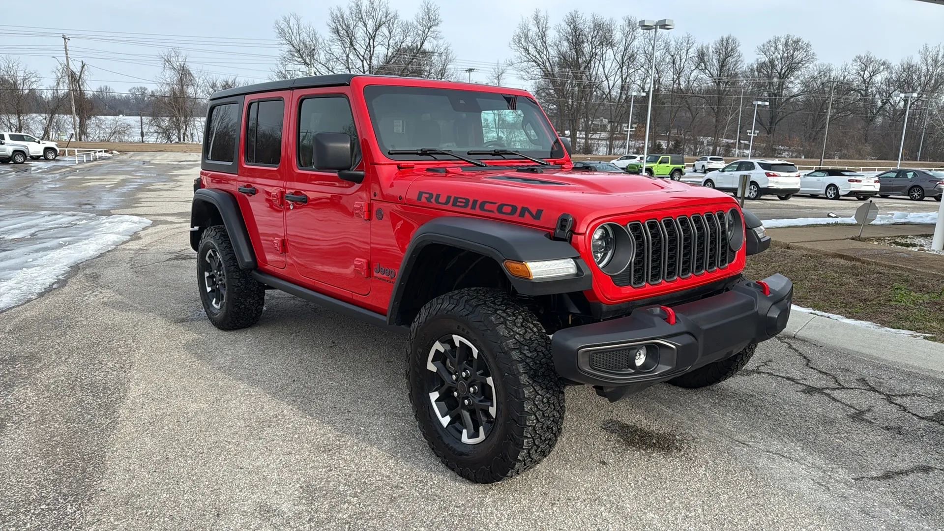 Used 2025 Jeep Wrangler Unlimited Rubicon AWD/4WD image 3