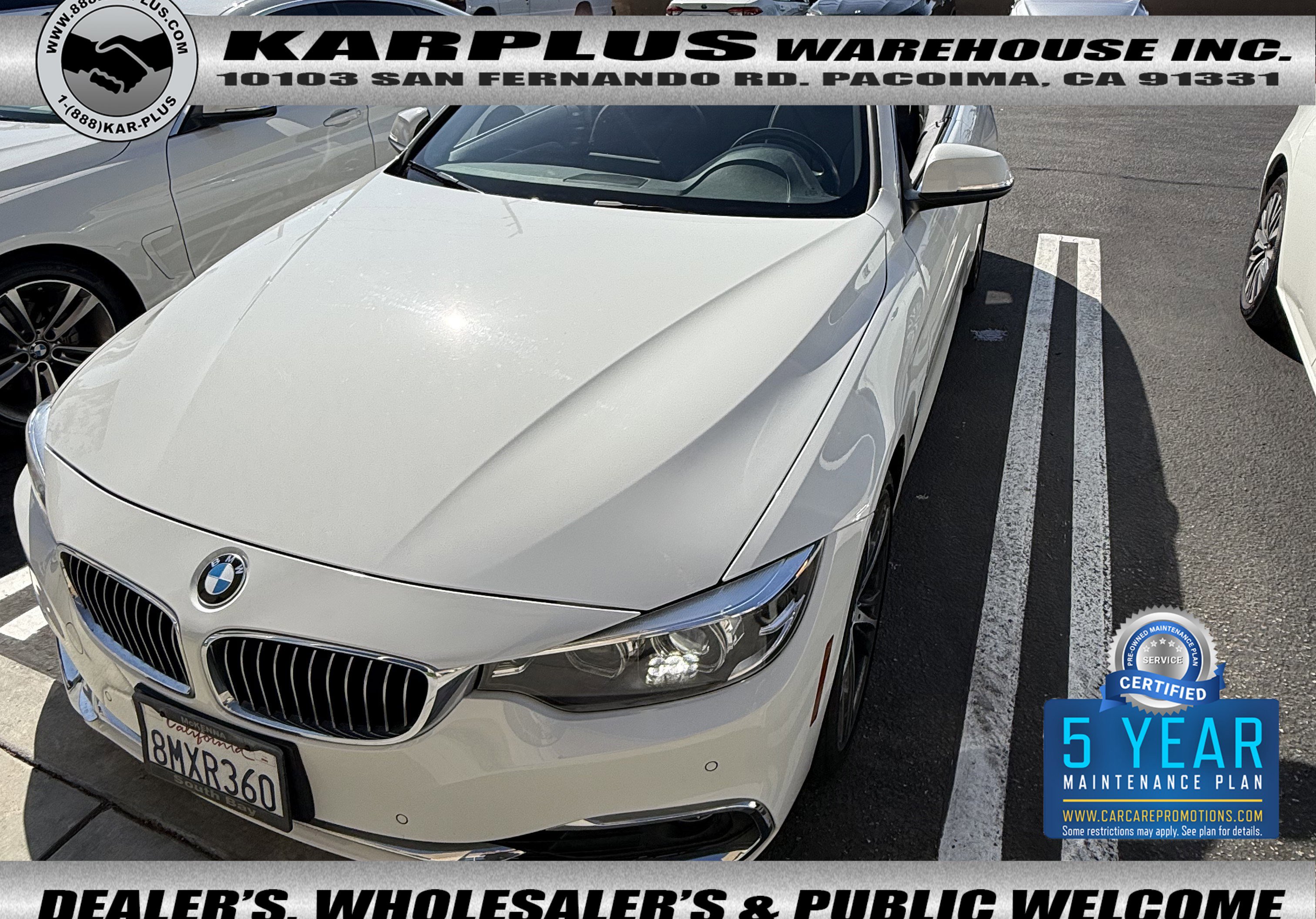 Used 2020 BMW 430i Convertible w/ Convenience Package