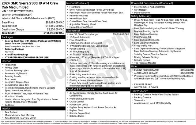 Certified 2024 GMC Sierra 2500 AT4 AWD/4WD image 28