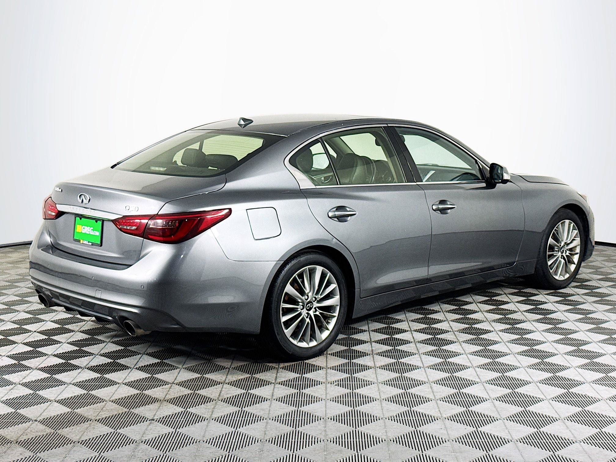 Used 2021 INFINITI Q50 Luxe RWD image 8