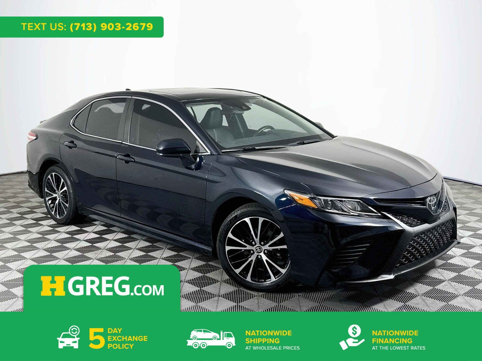 Used 2020 Toyota Camry SE FWD image 1