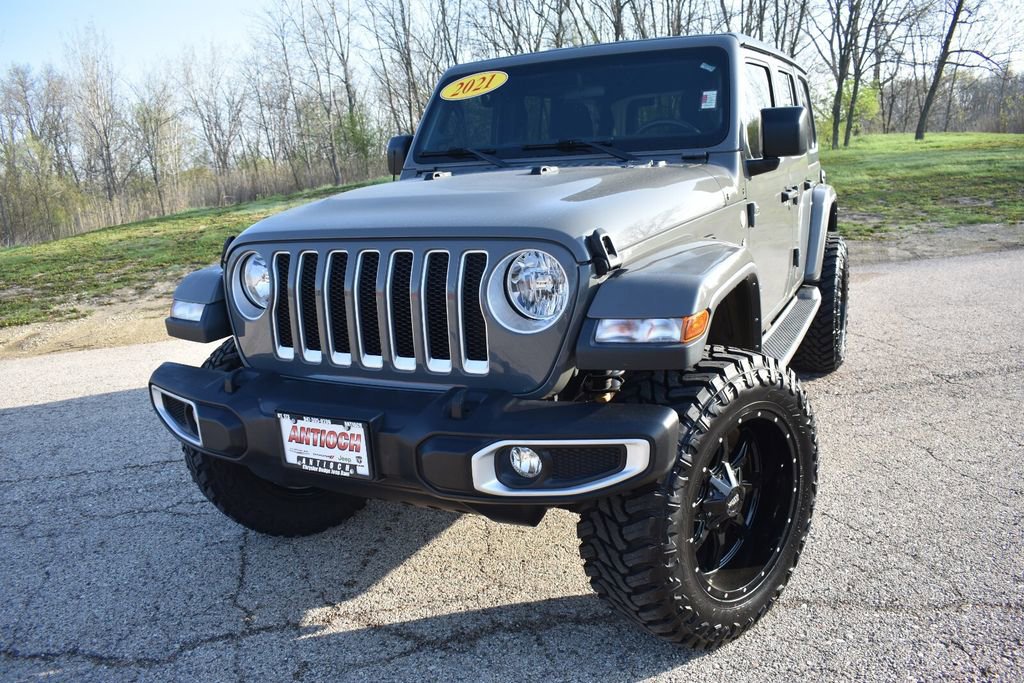 Used 2021 Jeep Wrangler Unlimited Sahara AWD/4WD image 12