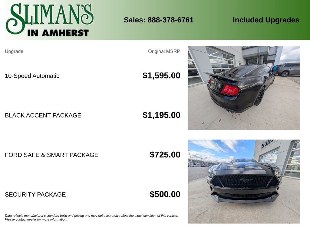 Used 2022 Ford Mustang GT Premium w/ Black Accent Package image 12