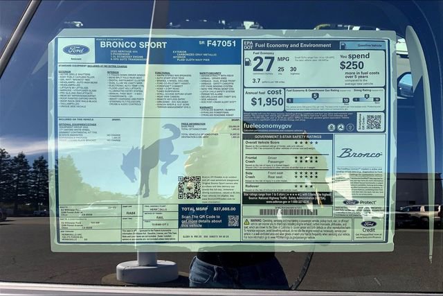 New 2025 Ford Bronco Sport Heritage w/ Convenience Package image 14