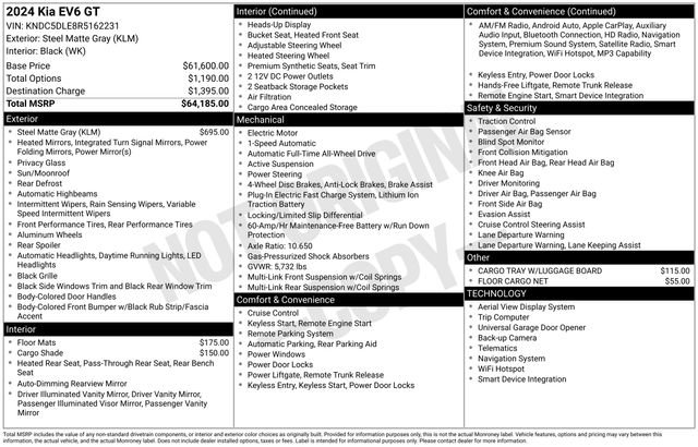 Used 2024 Kia EV6 GT image 4