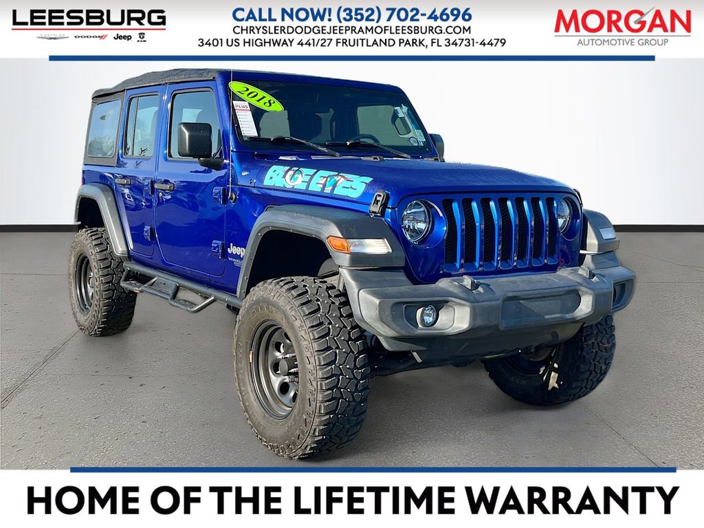 Used 2018 Jeep Wrangler Unlimited Sport