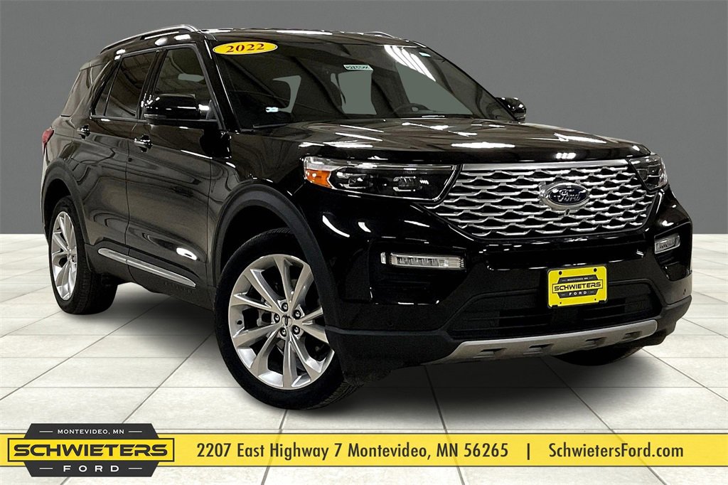 Certified 2022 Ford Explorer Platinum w/ Equipment Group 601A