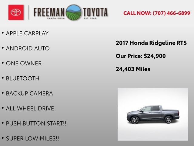 Used 2017 Honda Ridgeline RTS image 4