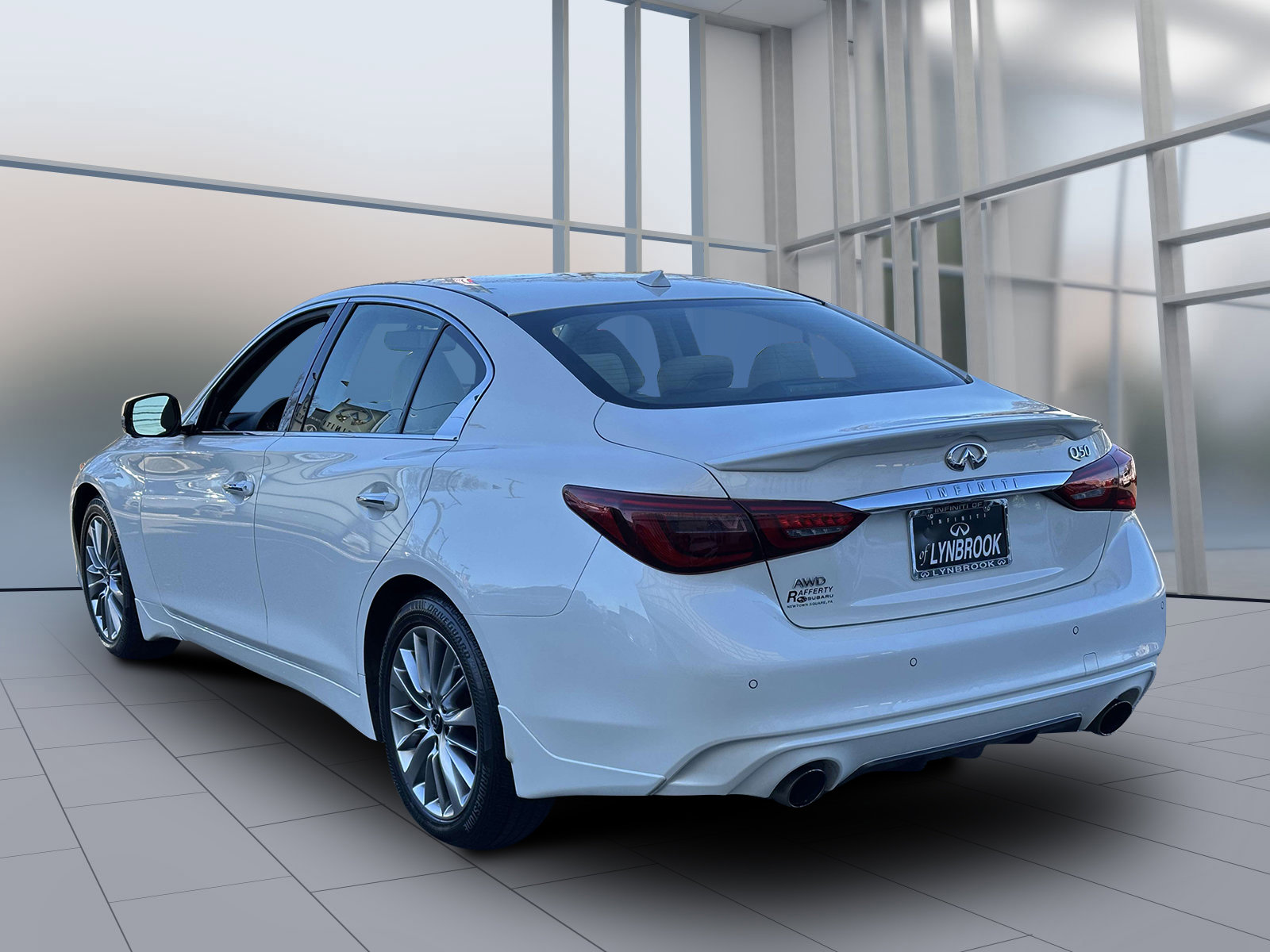 Used 2022 INFINITI Q50 Luxe w/ Cargo Package image 7