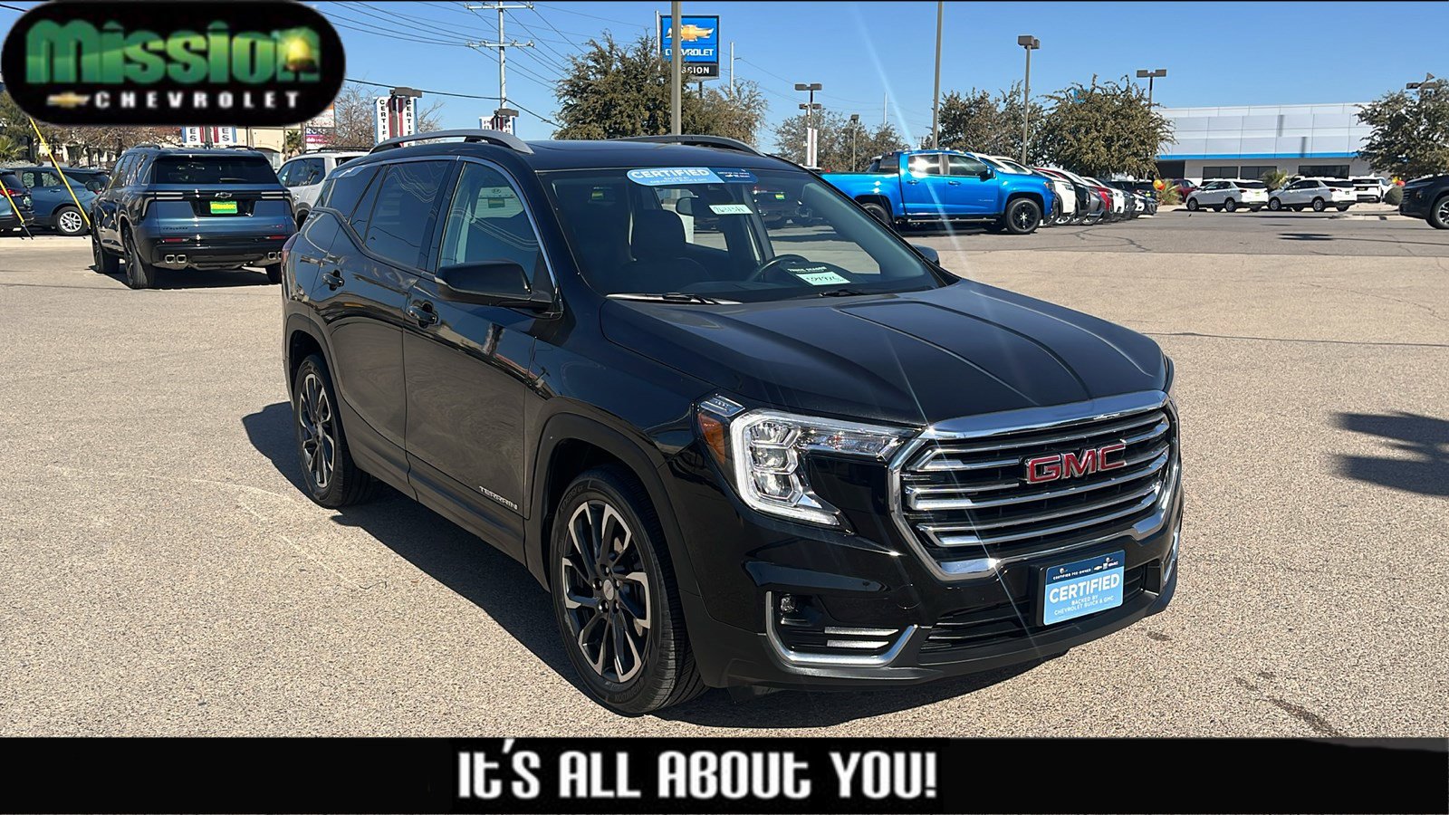 Certified 2022 GMC Terrain SLT w/ Infotainment Package II image 1