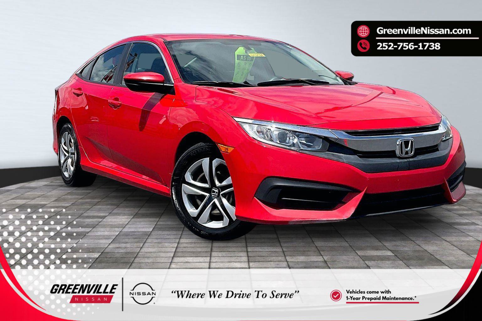 Used 2016 Honda Civic LX image 1