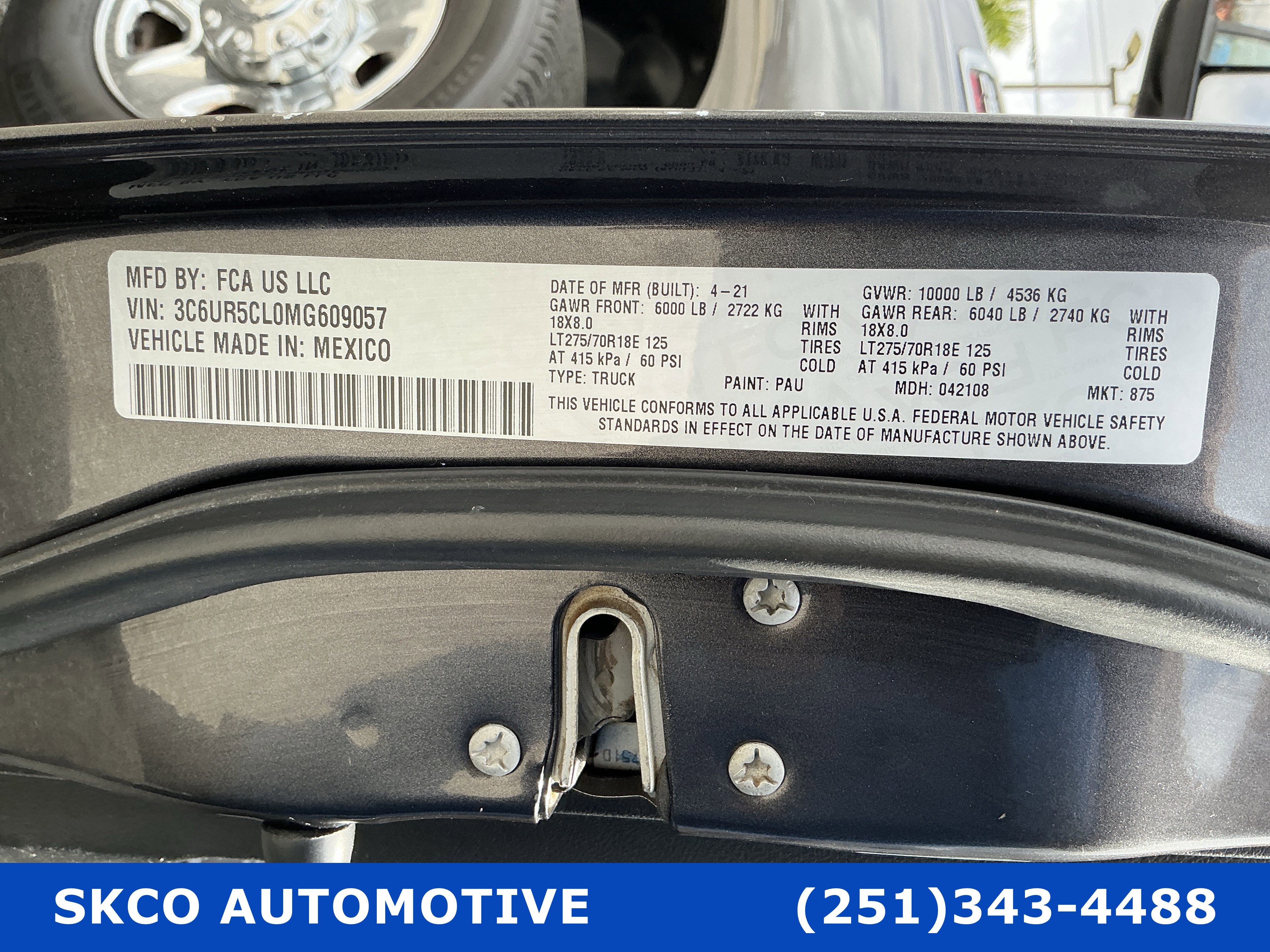 Used 2021 RAM 2500 Tradesman AWD/4WD image 28