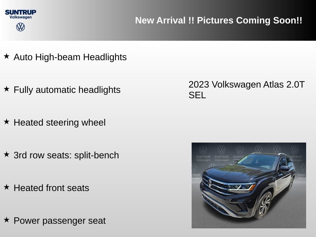 Used 2023 Volkswagen Atlas SEL AWD/4WD image 12