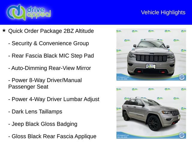 Used 2020 Jeep Grand Cherokee Altitude AWD/4WD image 12