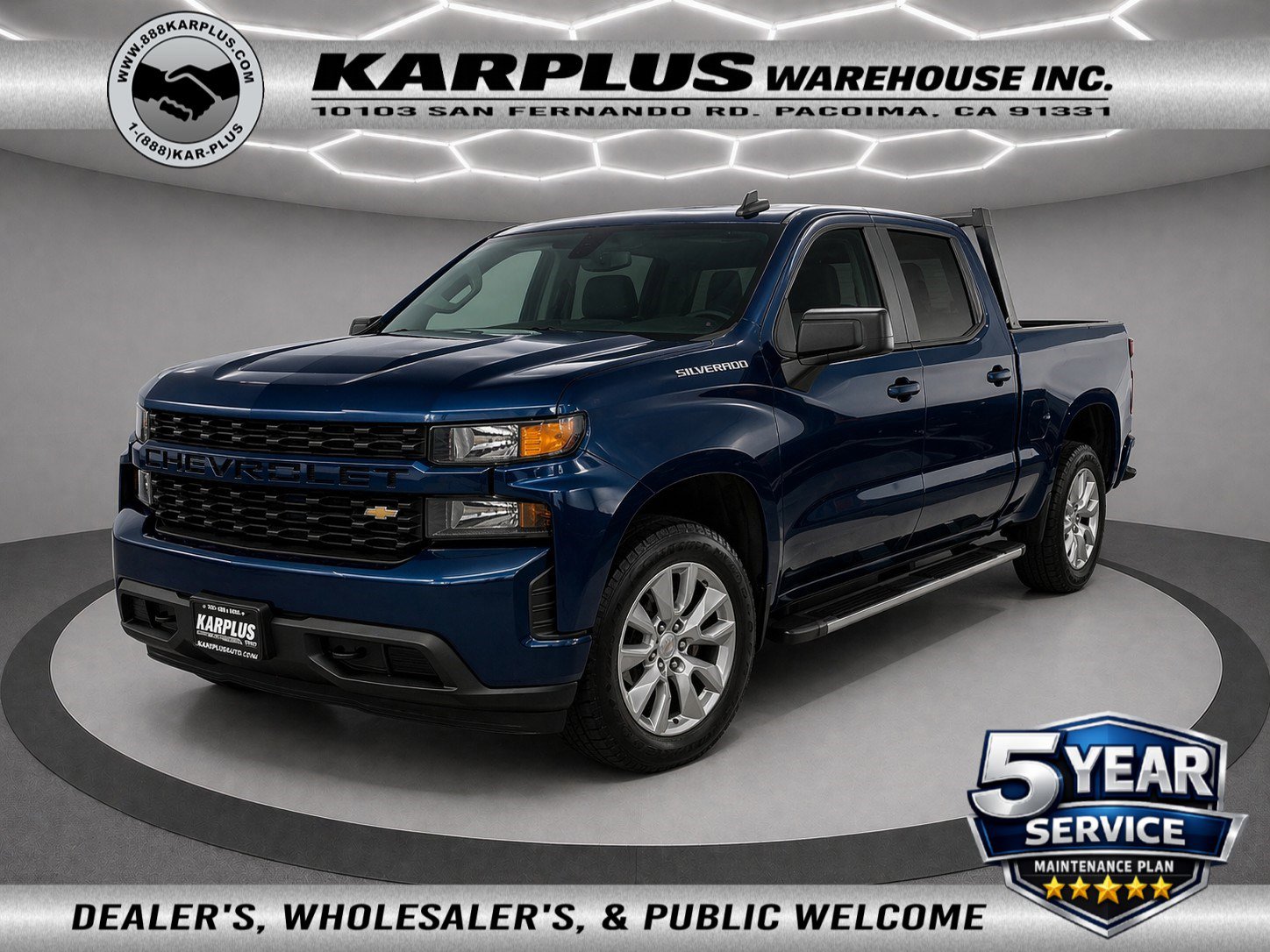 Used 2019 Chevrolet Silverado 1500 Custom w/ Custom Value Package RWD image 1