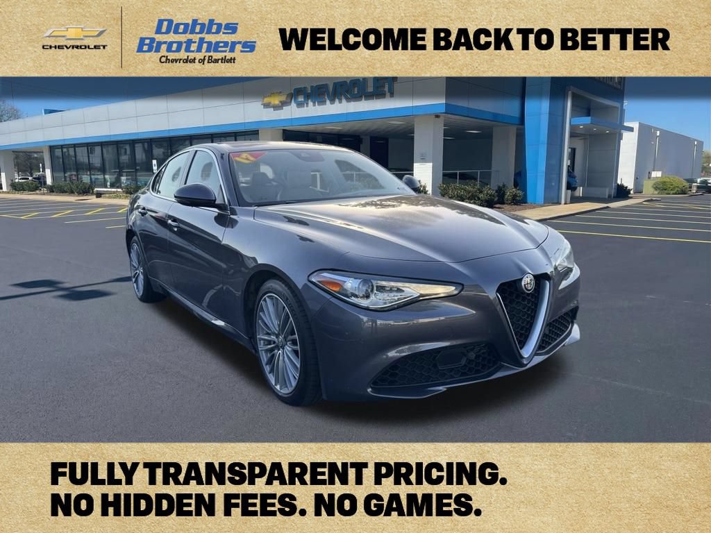 Used 2017 Alfa Romeo Giulia Ti w/ Lusso Light Wood Package