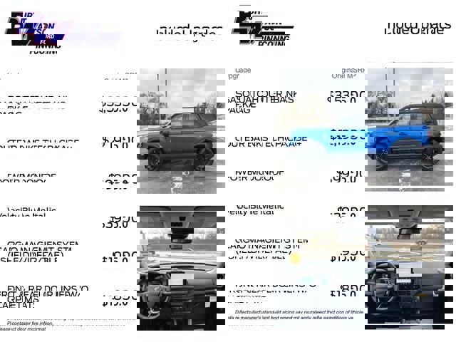 New 2025 Ford Bronco Sport Outer Banks w/ Sasquatch Outer Banks Package image 4