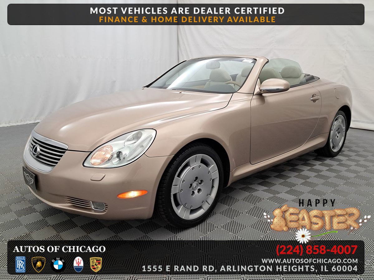 Used 2002 Lexus SC 430 Convertible image 1
