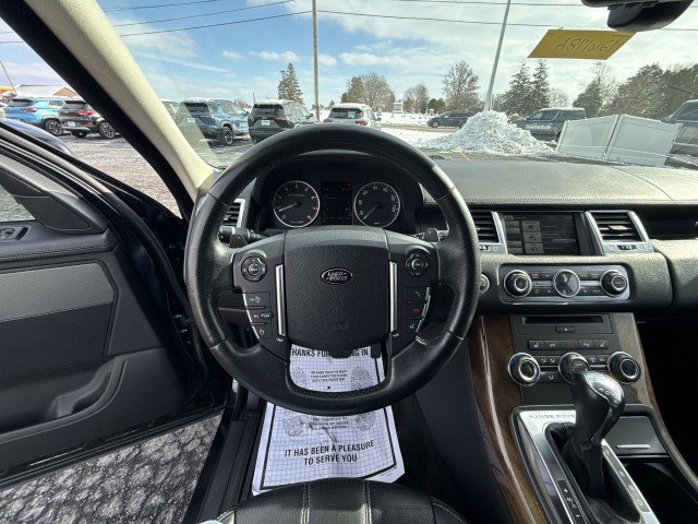 Used 2013 Land Rover Range Rover Sport Supercharged w/ Supercharged Silver Pkg image 11