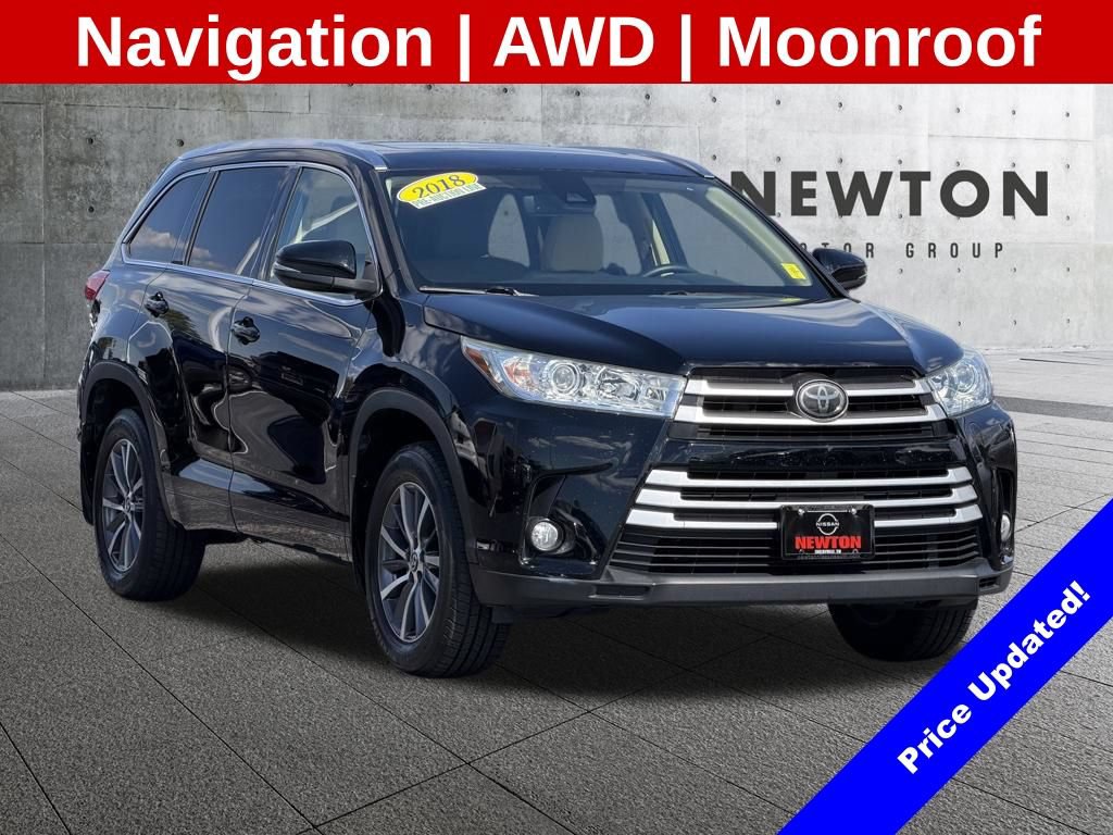 Used 2018 Toyota Highlander XLE AWD/4WD image 1