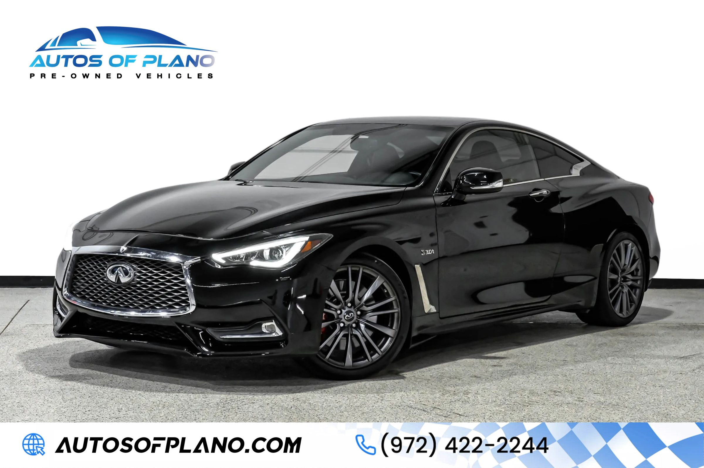 Used 2017 INFINITI Q60 Red Sport 400 RWD image 1