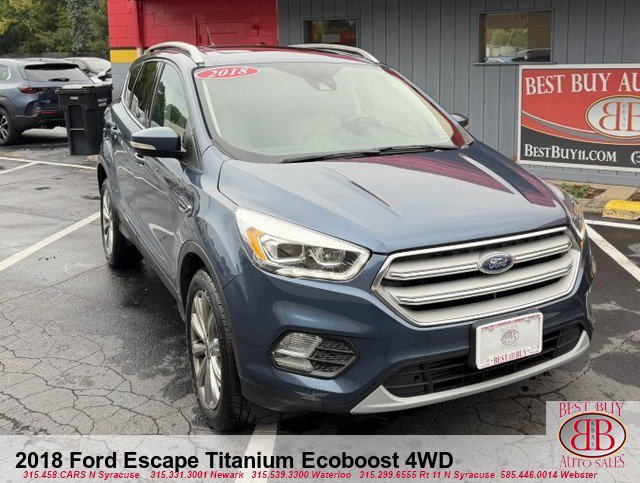 Used 2018 Ford Escape Titanium w/ Ford Safe & Smart Package