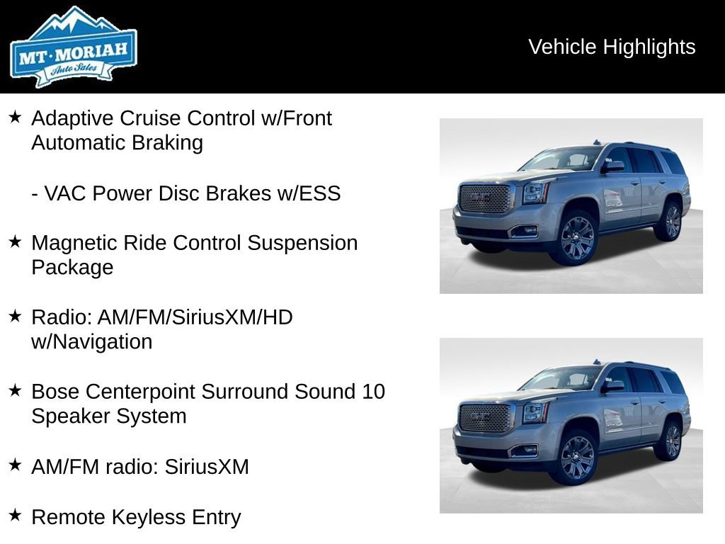 Used 2015 GMC Yukon Denali w/ Premium Package image 14