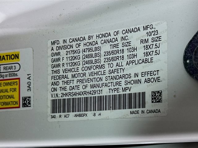 Certified 2024 Honda CR-V EX image 34