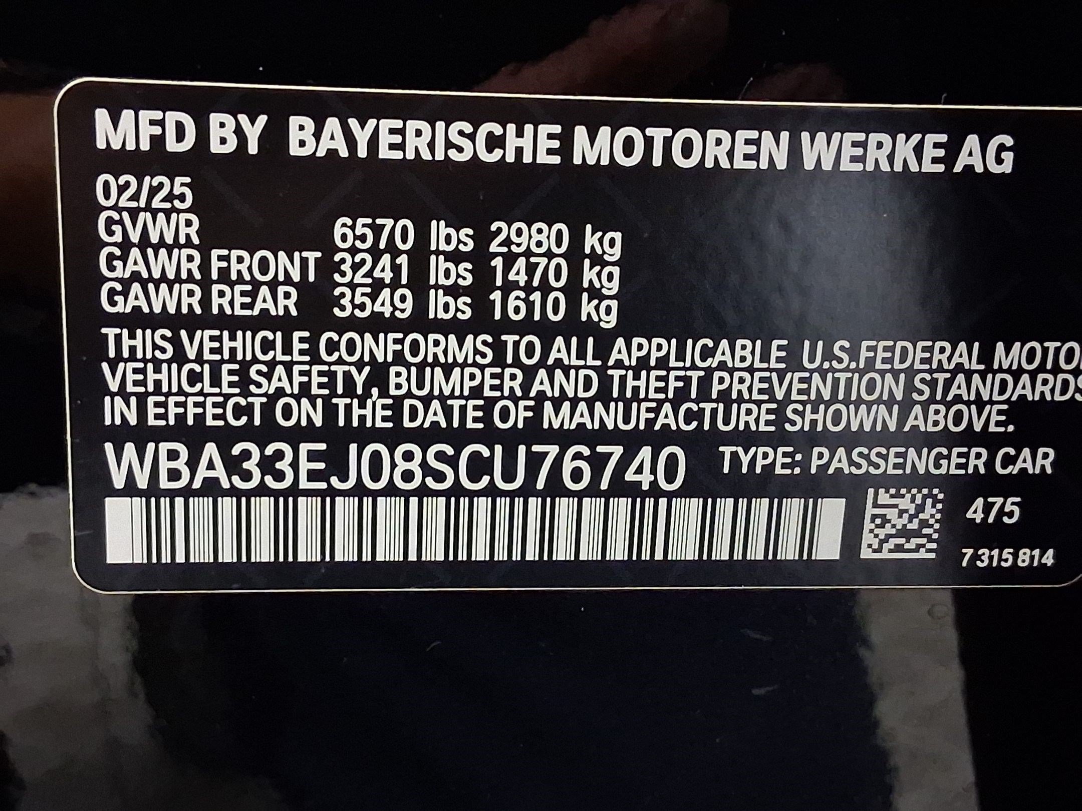 Used 2025 BMW 760i xDrive AWD/4WD image 18