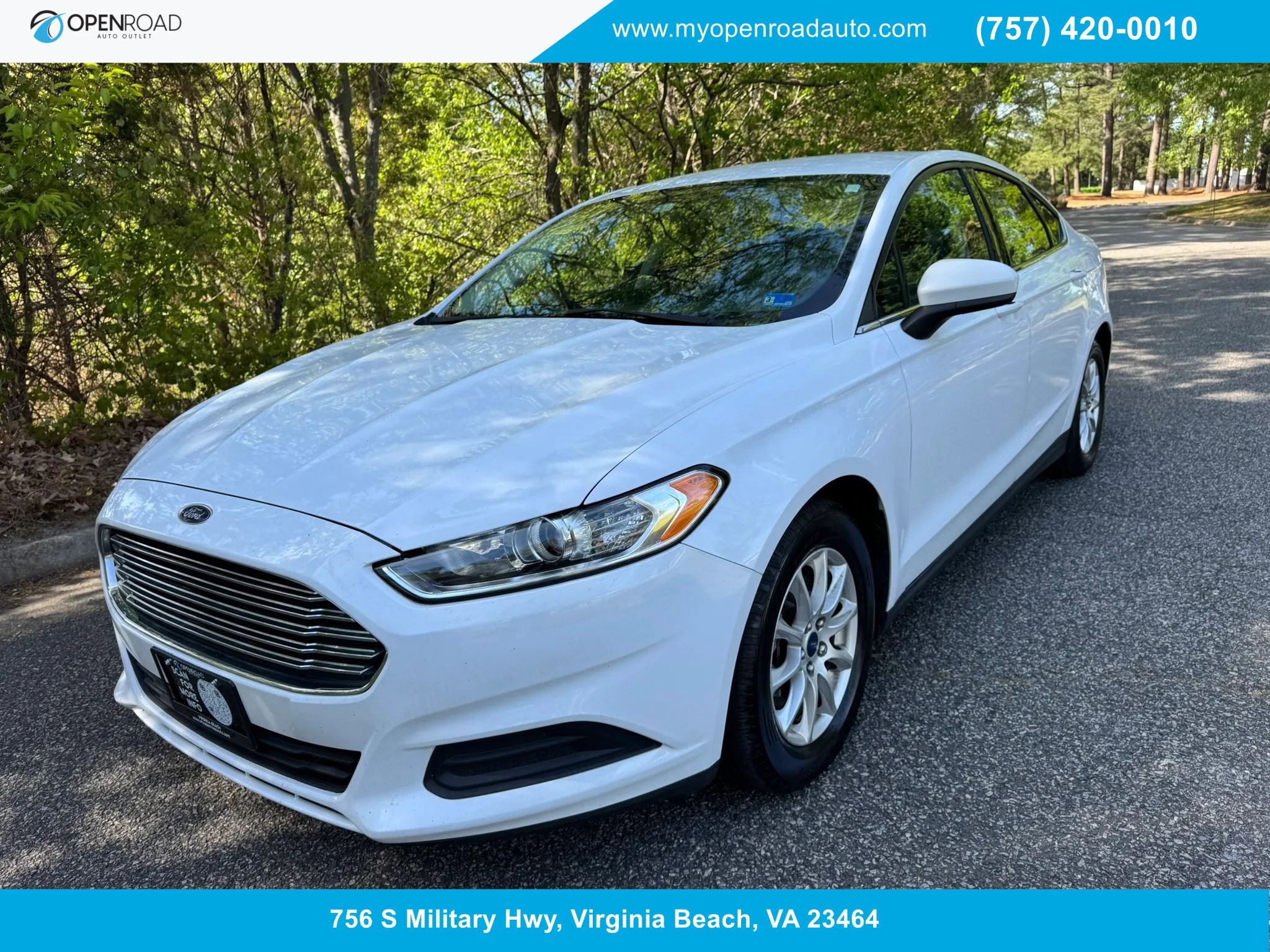 Used 2015 Ford Fusion S image 1