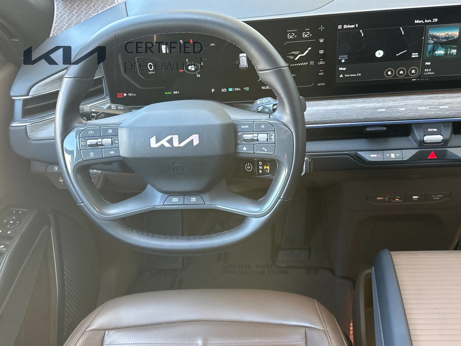 Certified 2024 Kia EV9 Land AWD/4WD image 15